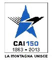Logo del C.A.I. per gli eventi del 150° anniversario di fondazione