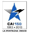 Logo del C.A.I. per gli eventi del 150 anniversario di fondazione