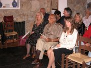 spettatori all’incontro
francigeno presso la
Locanda La Bella Lisa
a Bassiano
(9013 bytes)