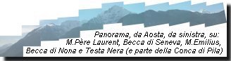 Galleria di foto dalla
Becca di Nona alla
Testa Nera
(8445 bytes)
