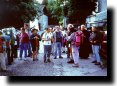 Una parte del gruppo, allabbazia di Novalesa
(50041 bytes)