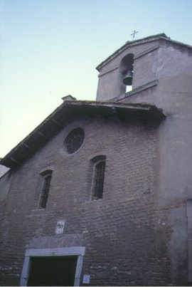 La chiesa di San Lazzaro
dei Lebbrosi a Roma
(16552 bytes)