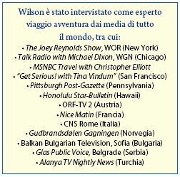 Le interviste di Brandon Wilson dei media (26182 bytes)