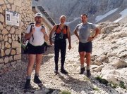 Norbert, Enea, Uliano
al rif. Franchetti
(73789 bytes - foto Andrea62)