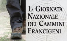 Locandina della 1° Giornata Nazionale dei Cammini Francigeni (10822 bytes)