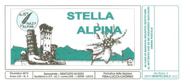 Logo Rivista ANA Stella Alpina di Pisa-Lucca-Livorno - Dicembre 2015 (30153 bytes)